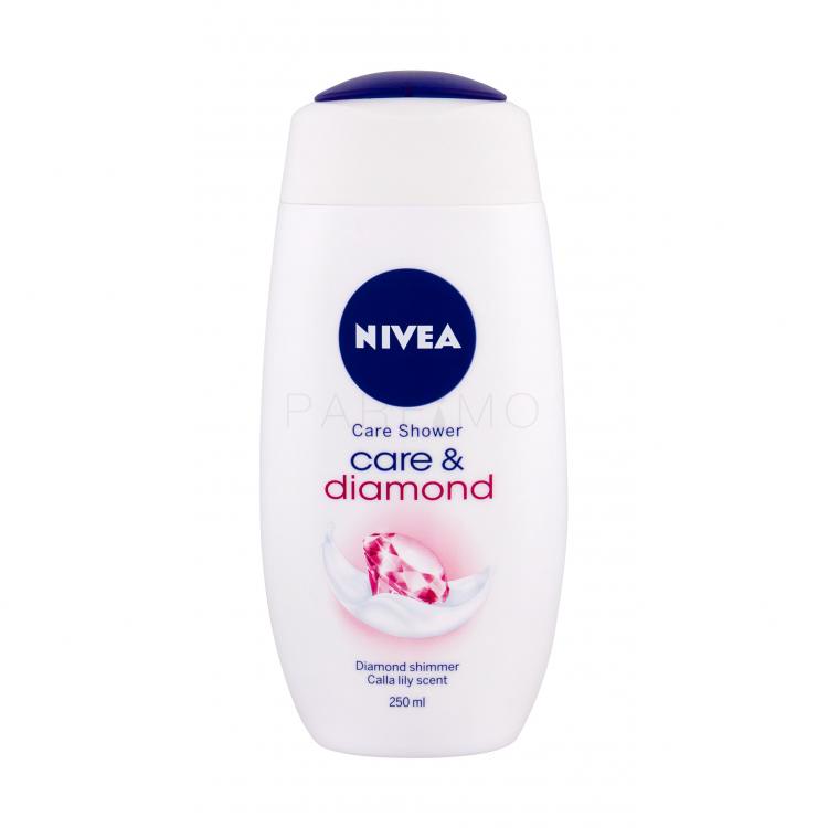 Nivea Care &amp; Diamond Krémtusfürdő nőknek 250 ml