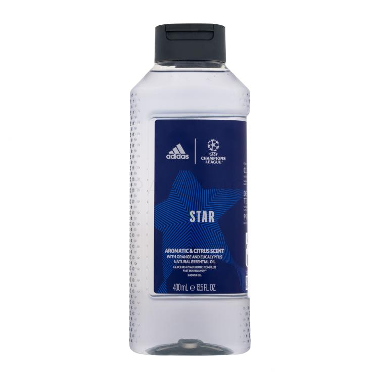 Adidas UEFA Champions League Star Tusfürdő férfiaknak 400 ml