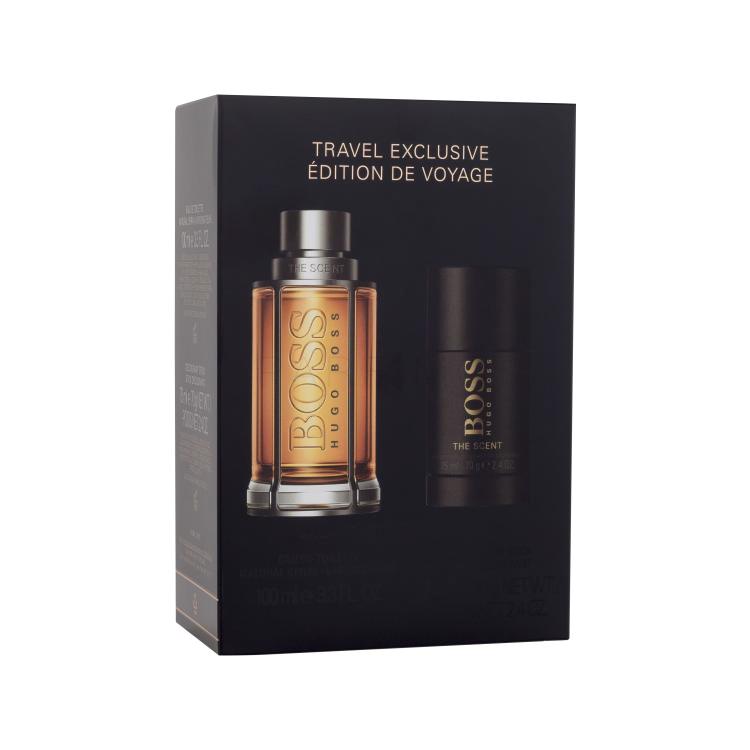 HUGO BOSS Boss The Scent 2015 Ajándékcsomagok Eau de Toilette 100 ml + deo stift 75 ml
