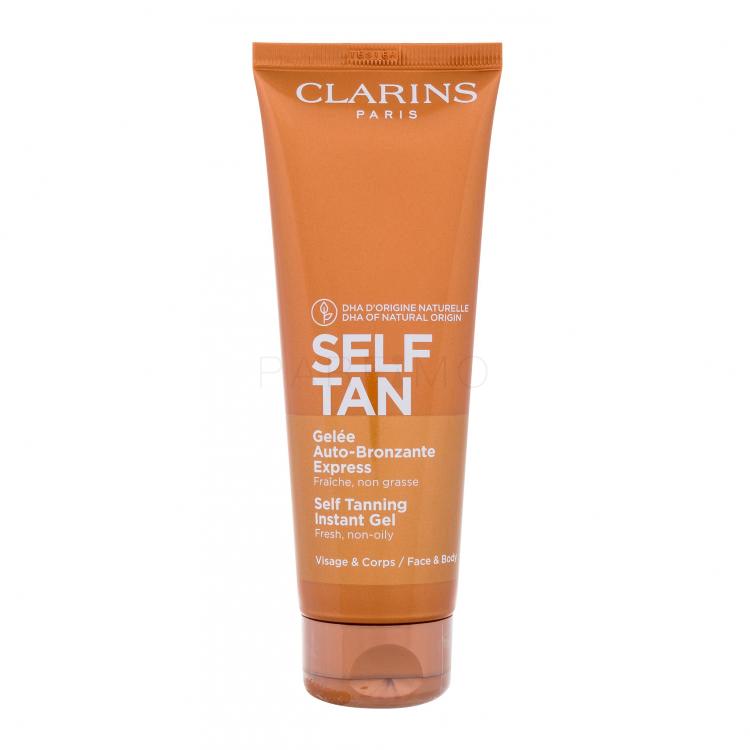 Clarins Self Tan Instant Gel Önbarnító készítmény nőknek 125 ml teszter