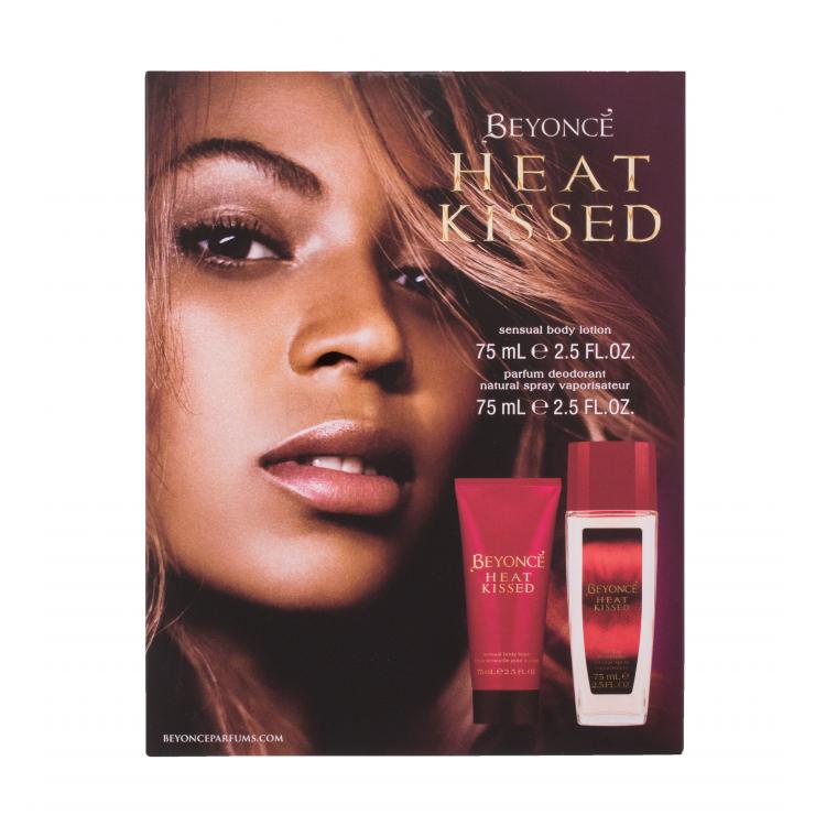Beyonce Heat Kissed Ajándékcsomagok deo spray 75 ml + testápoló tej 75 ml