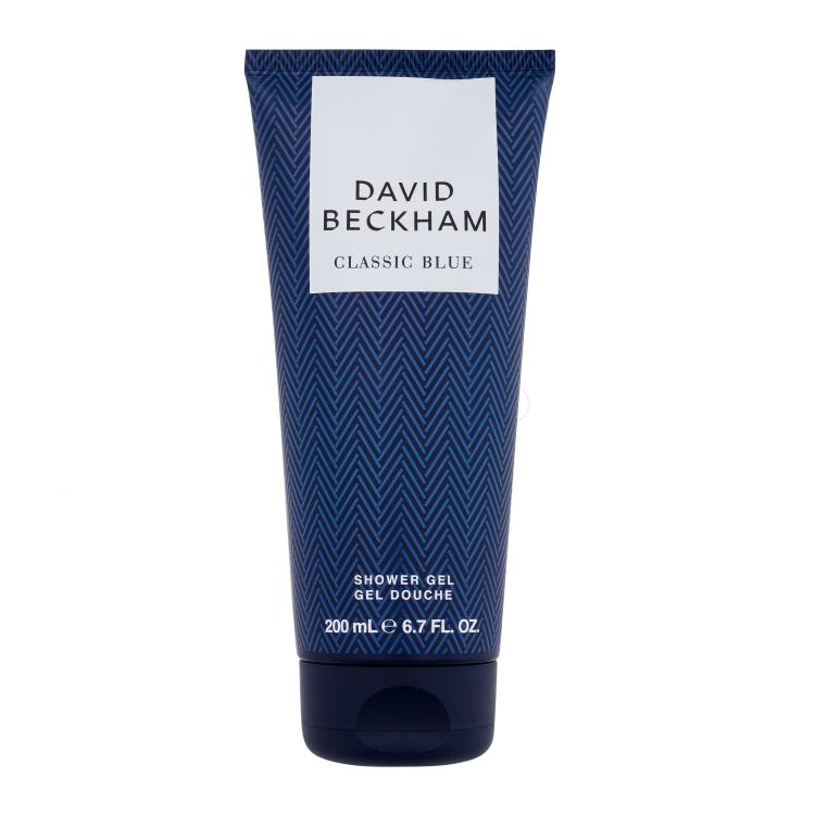 David Beckham Classic Blue Tusfürdő férfiaknak 200 ml