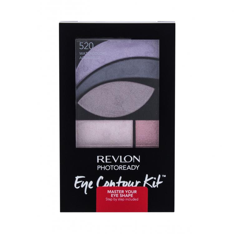 Revlon Photoready Eye Contour Kit Szemhéjfesték nőknek 2,8 g Változat 520 Watercolors