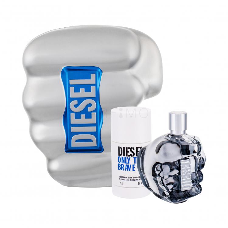 Diesel Only The Brave Ajándékcsomagok Eau de Toilette 125 ml + deo stift 75 ml