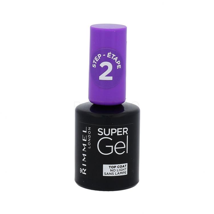 Rimmel London Super Gel Top Coat Körömlakk nőknek 12 ml
