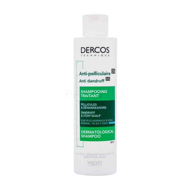 Vichy Dercos Anti-Dandruff Normal to Oily Hair Sampon 200 ml