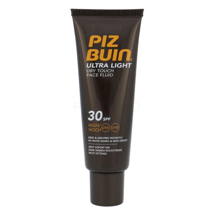 PIZ BUIN Ultra Light Dry Touch Face Fluid SPF30 Fényvédő készítmény arcra 50 ml