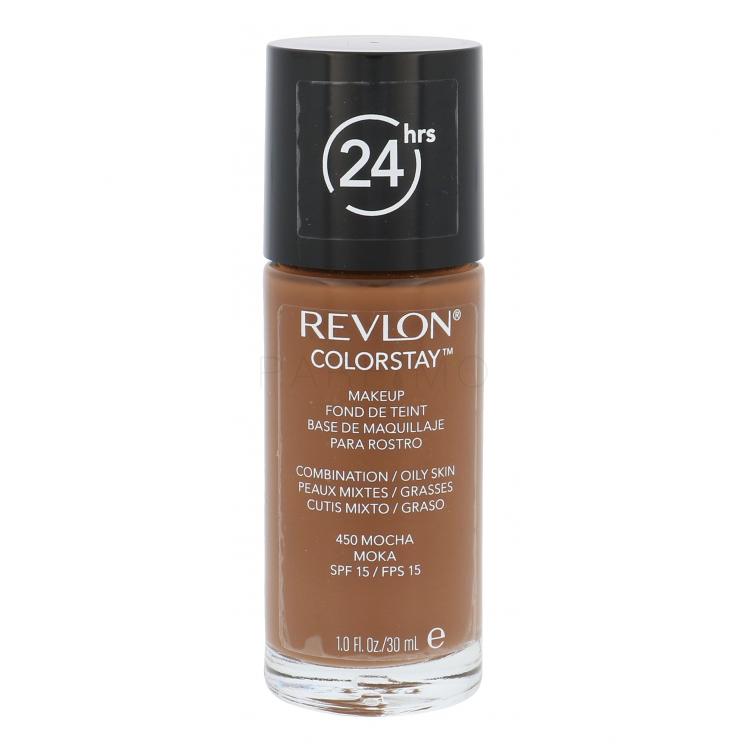 Revlon Colorstay Combination Oily Skin SPF15 Alapozó nőknek 30 ml Változat 450 Mocha
