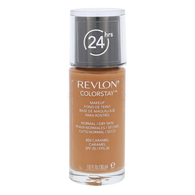 Revlon Colorstay Normal Dry Skin SPF20 Alapozó nőknek 30 ml Változat 400 Caramel