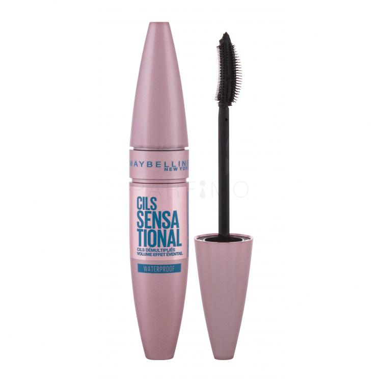 Maybelline Lash Sensational Waterproof Szempillaspirál nőknek 9,4 ml Változat Very Black