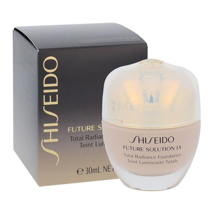 Shiseido Future Solution LX Total Radiance Foundation SPF15 Alapozó nőknek 30 ml Változat B20 Natural Light Beige