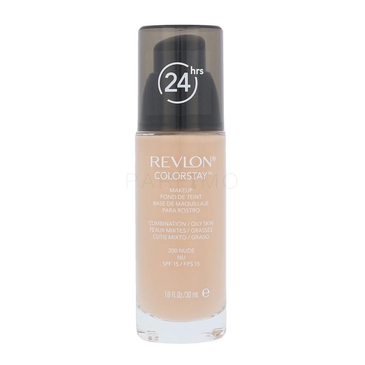 Revlon Colorstay Combination Oily Skin SPF15 Alapozó nőknek 30 ml Változat 200 Nude