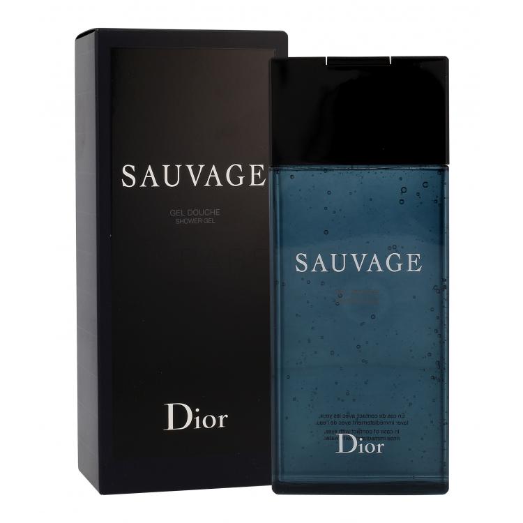 Christian Dior Sauvage Tusfürdő férfiaknak 200 ml