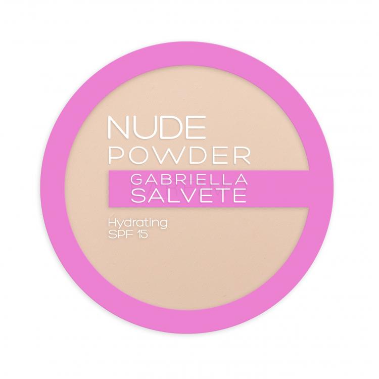 Gabriella Salvete Nude Powder SPF15 Púder nőknek 8 g Változat 01 Pure Nude