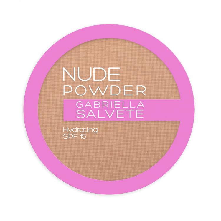 Gabriella Salvete Nude Powder SPF15 Púder nőknek 8 g Változat 04 Nude Beige