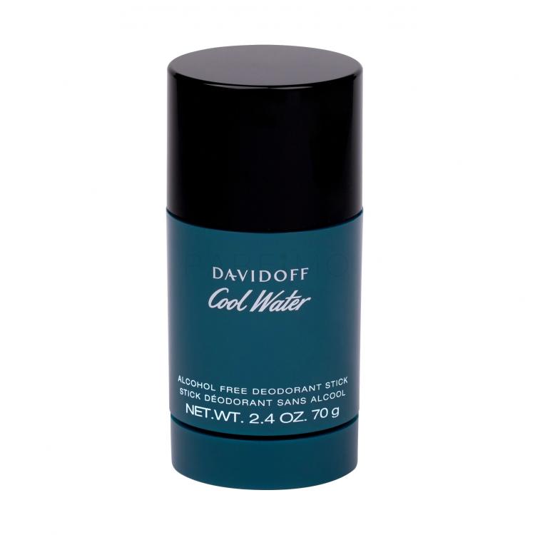 Davidoff Cool Water Alcohol Free Dezodor férfiaknak 70 g
