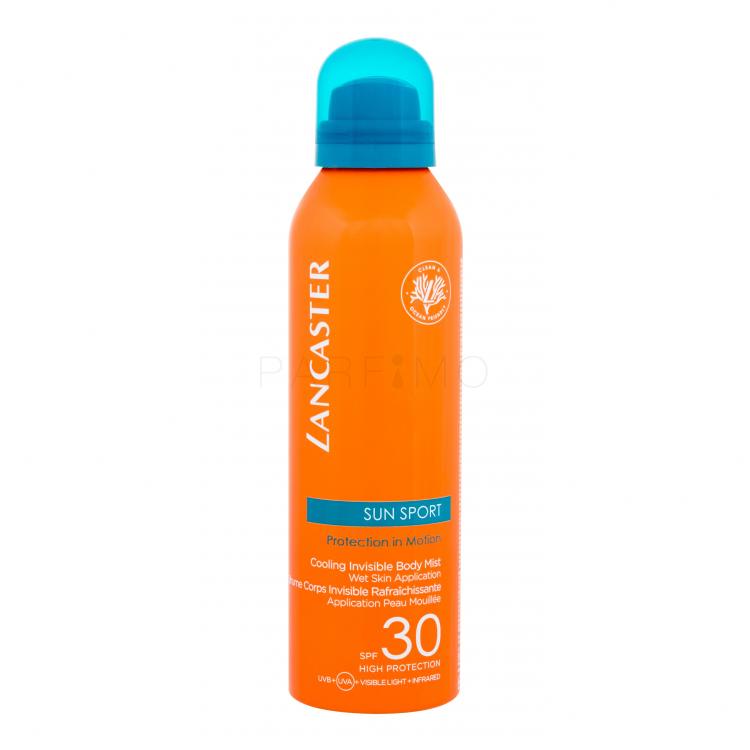 Lancaster Sun Sport Cooling Invisible Mist SPF30 Fényvédő készítmény testre 200 ml