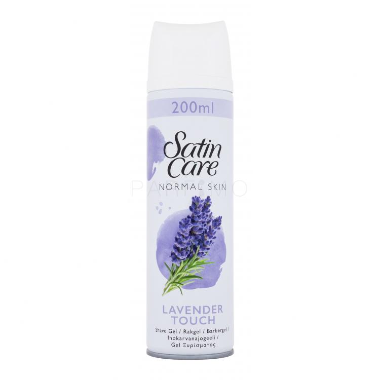 Gillette Satin Care Lavender Touch Borotvazselé nőknek 200 ml