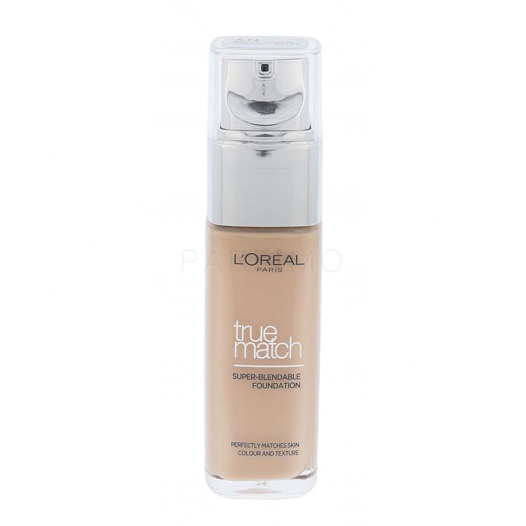 L&#039;Oréal Paris True Match Super-Blendable Foundation Alapozó nőknek 30 ml Változat 3.N