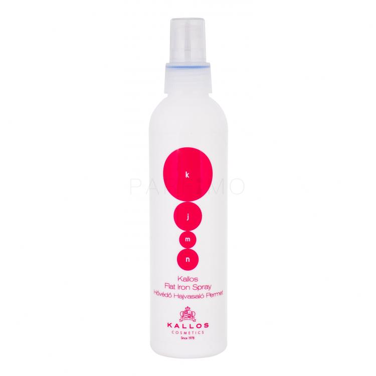 Kallos Cosmetics KJMN Flat Iron Spray Hőkezelt hajra nőknek 200 ml