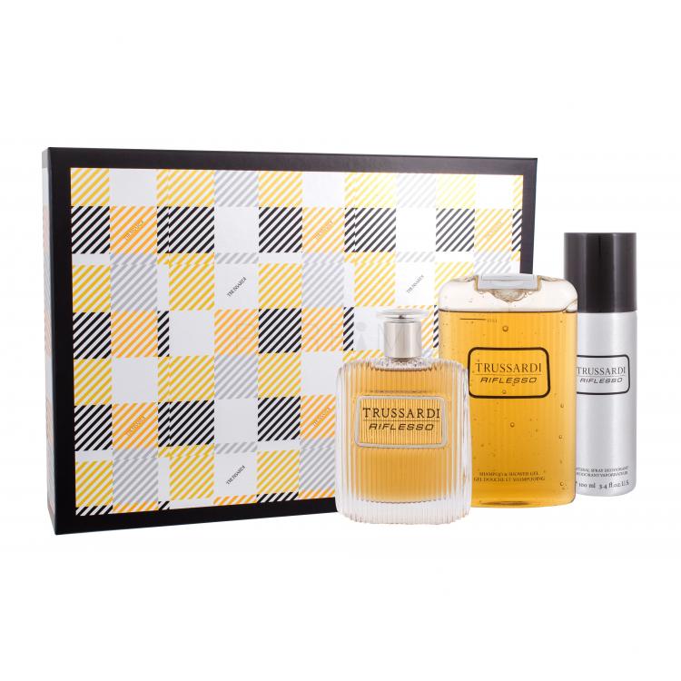 Trussardi Riflesso Ajándékcsomagok Eau de Toilette 100 ml + tusfürdő 200 ml + dezodor 100 ml