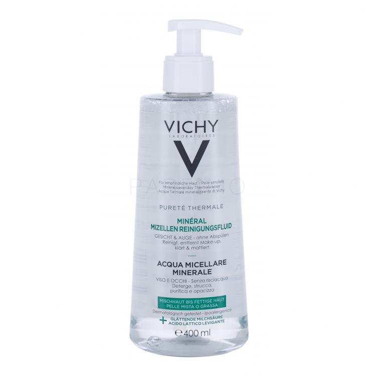 Vichy Pureté Thermale Mineral Water For Oily Skin Micellás víz nőknek 400 ml