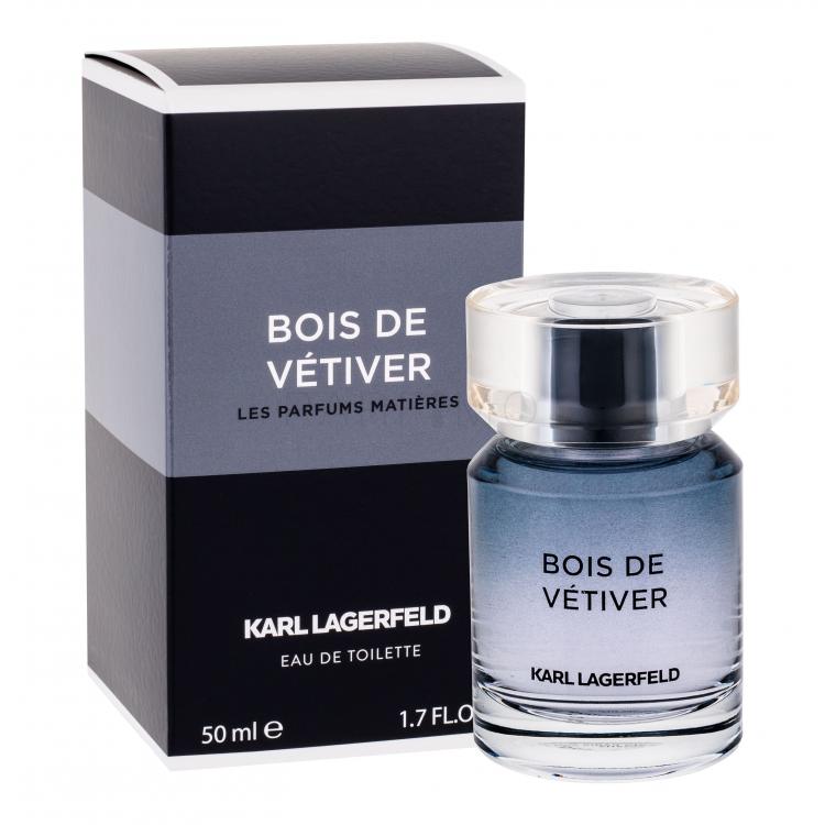 Karl Lagerfeld Les Parfums Matières Bois De Vétiver Eau de Toilette férfiaknak 50 ml