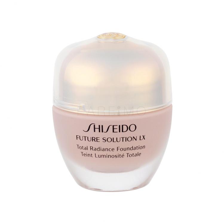 Shiseido Future Solution LX Total Radiance Foundation SPF15 Alapozó nőknek 30 ml Változat B40 Natural Fair Beige