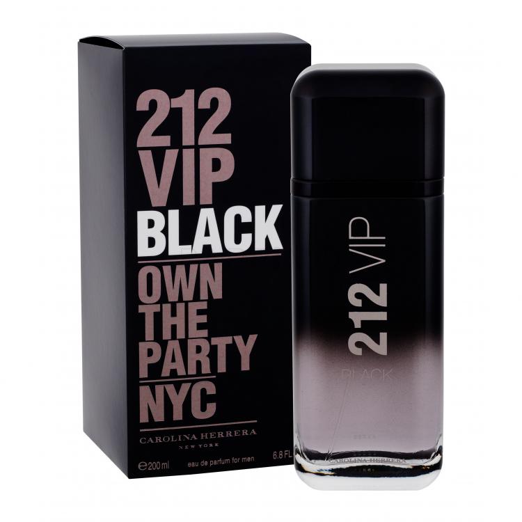 Carolina Herrera 212 VIP Men Black Eau de Parfum férfiaknak 200 ml