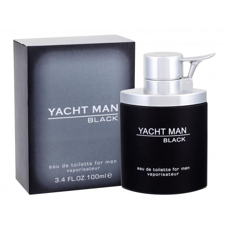 Myrurgia Yacht Man Black Eau de Toilette férfiaknak 100 ml