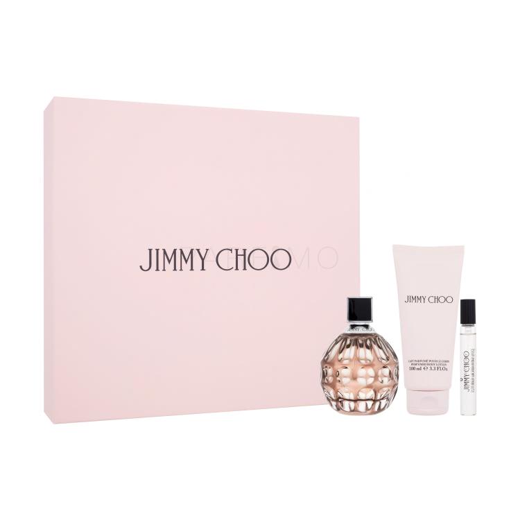 Jimmy Choo Jimmy Choo Ajándékcsomagok Eau de Parfum 100 ml + testápoló 100 ml + Eau de Parfum 7,5 ml