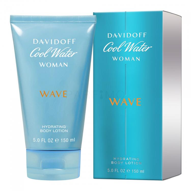 Davidoff Cool Water Wave Woman Testápoló tej nőknek 150 ml