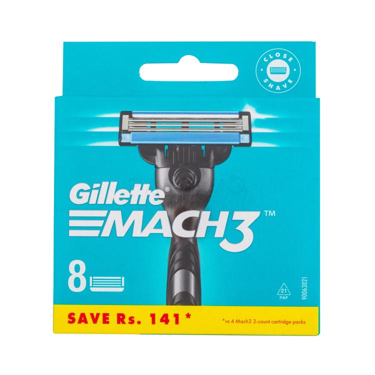 Gillette Mach3 Borotvabetét férfiaknak 8 db