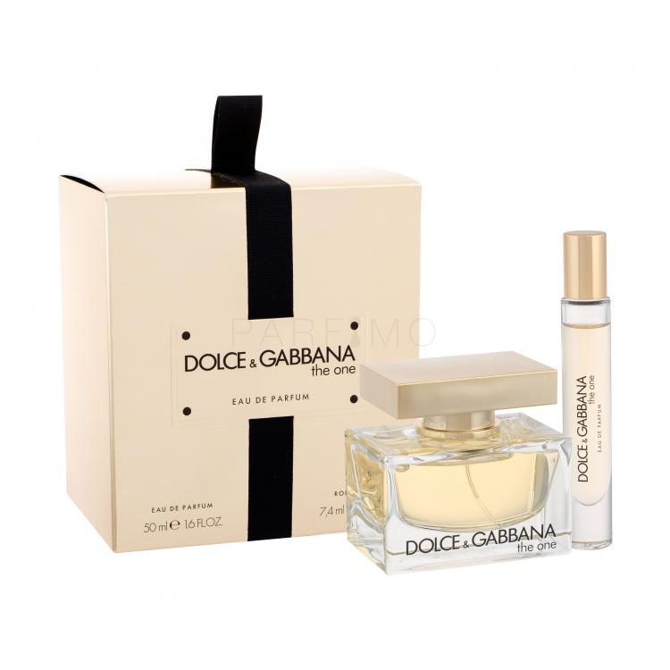 Dolce&amp;Gabbana The One Ajándékcsomagok Eau de Parfum 50 ml + Eau de Parfum 7,4 ml