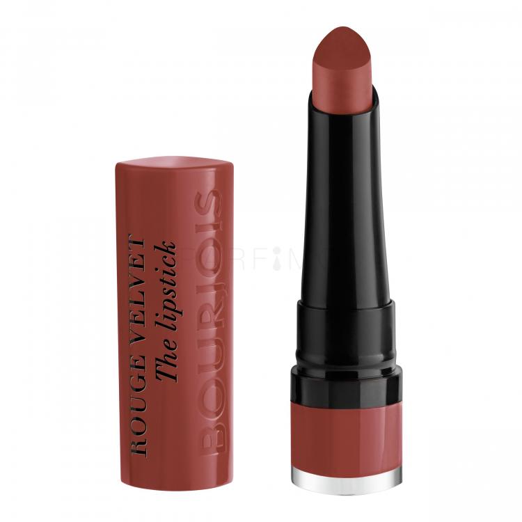 BOURJOIS Paris Rouge Velvet The Lipstick Rúzs nőknek 2,4 g Változat 24 Pari´sienne