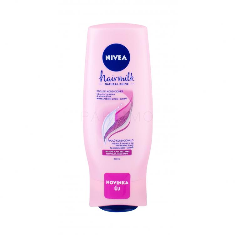 Nivea Hair Milk Natural Shine Hajkondicionáló nőknek 200 ml