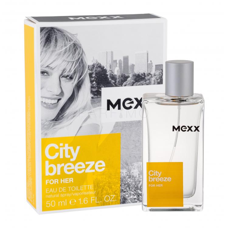 Mexx City Breeze For Her Eau de Toilette nőknek 50 ml