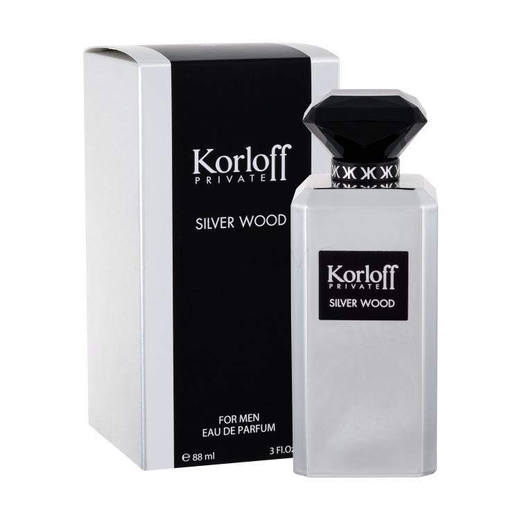 Korloff Paris Private Silver Wood Eau de Parfum férfiaknak 88 ml