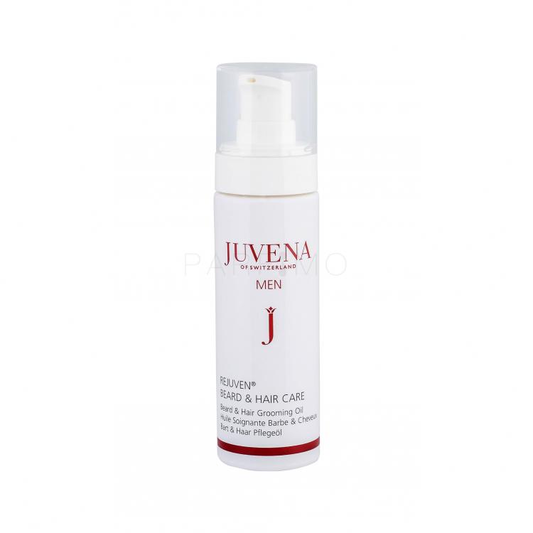 Juvena Rejuven® Men Beard &amp; Hair Grooming Oil Szakállápoló olaj férfiaknak 50 ml