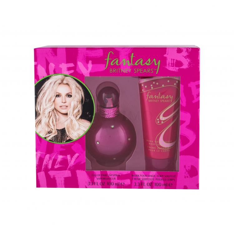 Britney Spears Fantasy Ajándékcsomagok Eau de Parfum 100 ml + testápoló krém 100 ml
