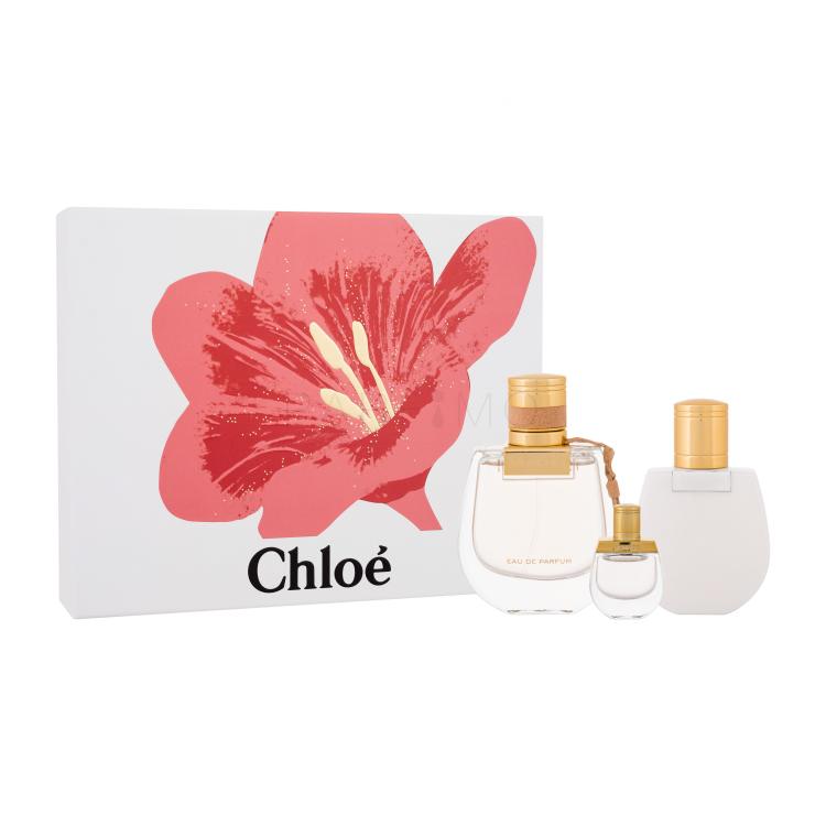 Chloé Nomade SET1 Ajándékcsomagok Eau de Parfum 75 ml + Eau de Parfum 5 ml + testápoló 100 ml