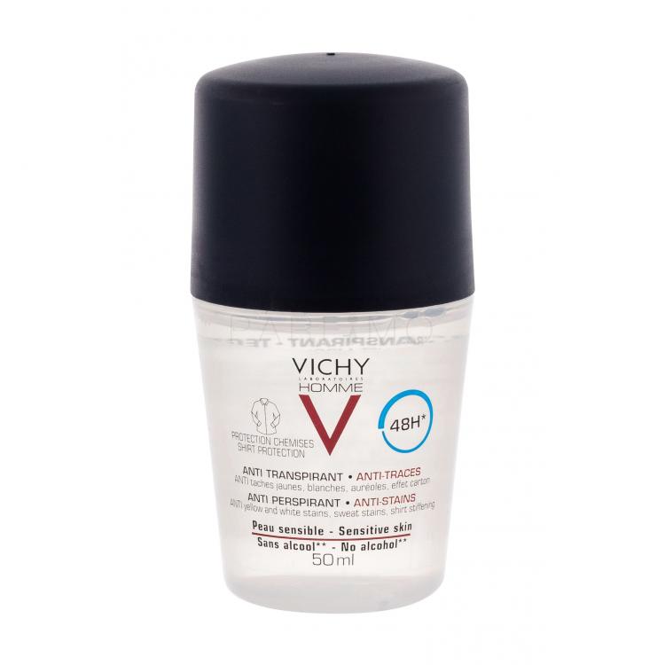 Vichy Homme Anti-Stains 48H Izzadásgátló férfiaknak 50 ml