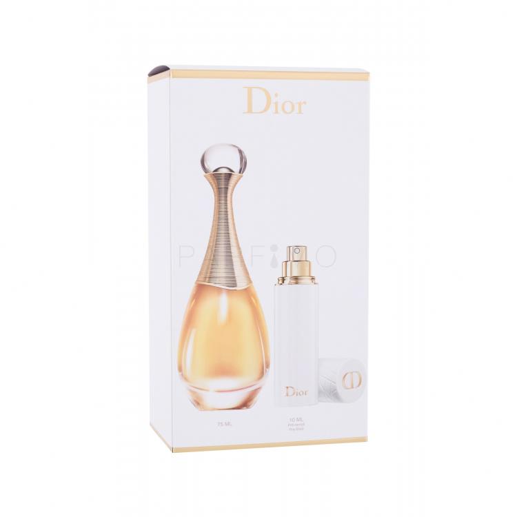 Christian Dior J&#039;adore Ajándékcsomagok Eau de Parfum 75 ml + Eau de Parfum 10 ml