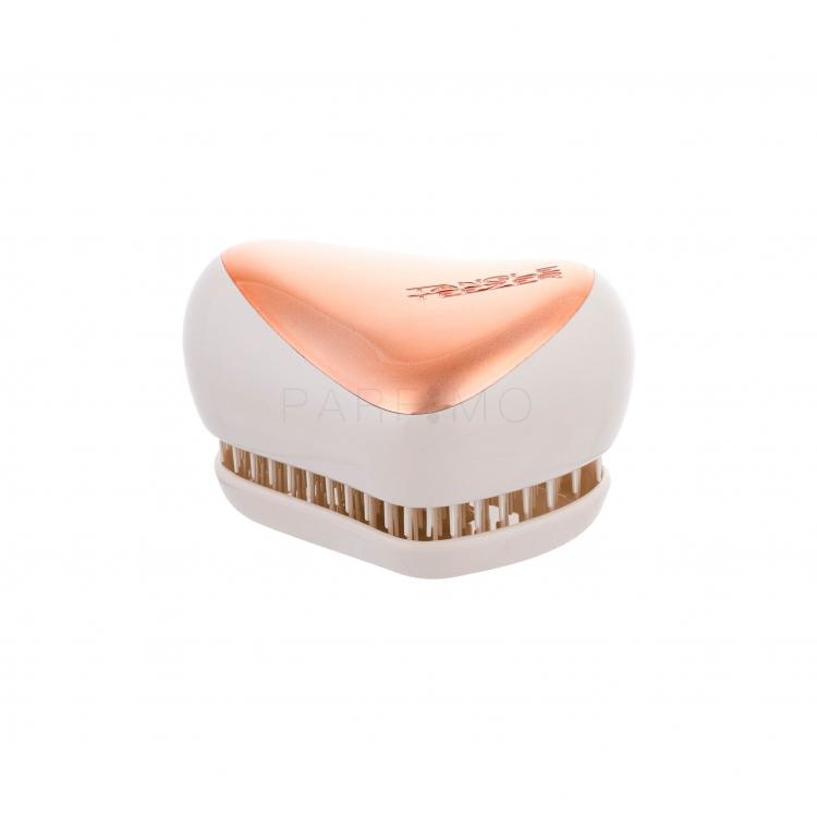 Tangle Teezer Compact Styler Hajkefe nőknek 1 db Változat Rose Gold Cream