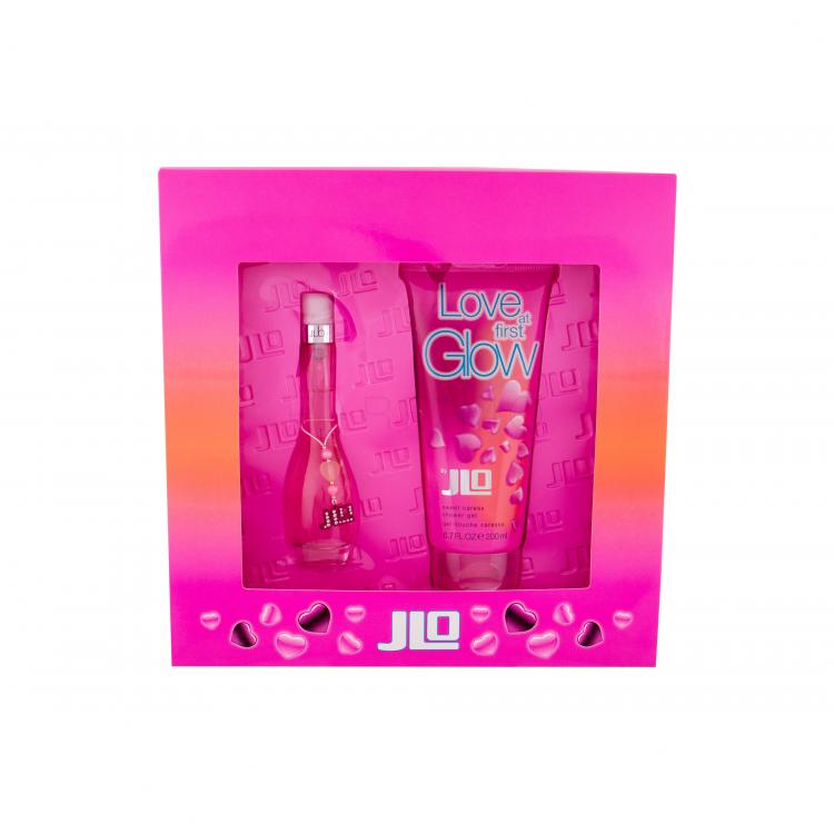 Jennifer Lopez Love At First Glow Ajándékcsomagok Eau de Parfum 30 ml + tusfürdő 200 ml