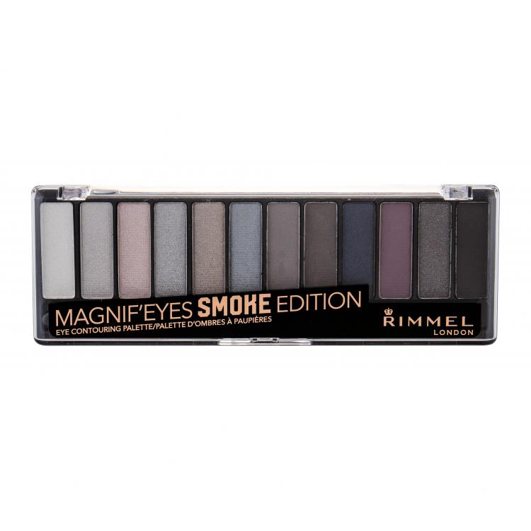 Rimmel London Magnif´Eyes Contouring Palette Szemhéjfesték nőknek 14,16 g Változat 003 Smoke Edition