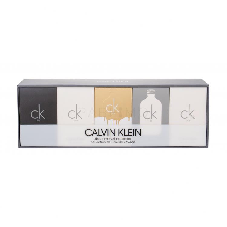 Calvin Klein Travel Collection Ajándékcsomagok CK One Eau de Toilette 2x 10ml + CK Be Eau de Toilette 10 ml + CK All Eau de Toilette 10 ml + CK One Gold Eau de Toilette 10 ml