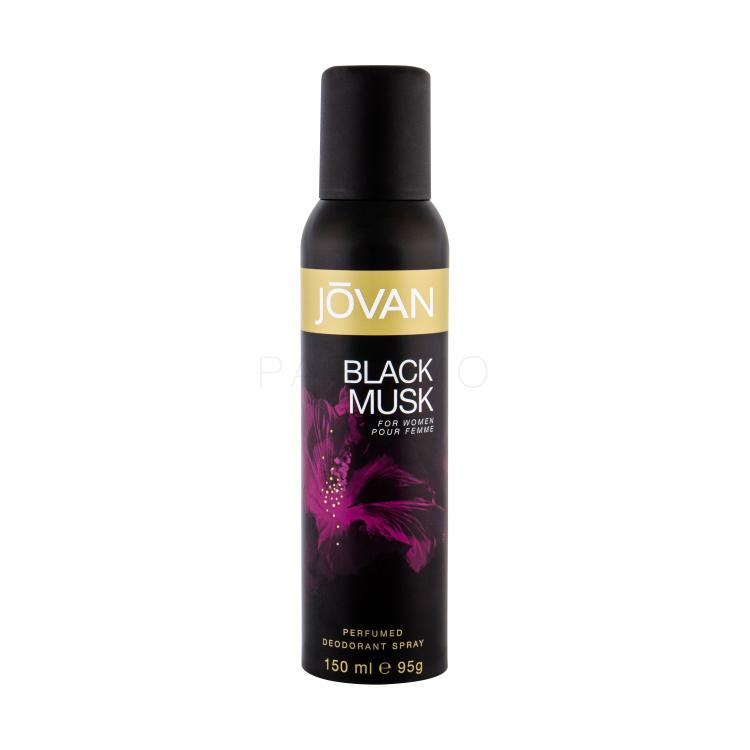 Jövan Musk Black Dezodor nőknek 150 ml