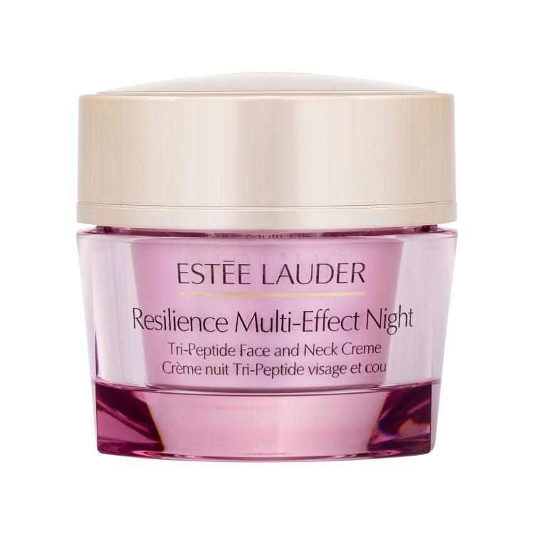 Estée Lauder Resilience Multi-Effect Night Tri-Peptide Face And Neck Creme Éjszakai szemkörnyékápoló krém nőknek 50 ml