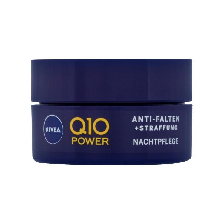 Nivea Q10 Power Anti-Wrinkle + Firming Éjszakai szemkörnyékápoló krém nőknek 20 ml